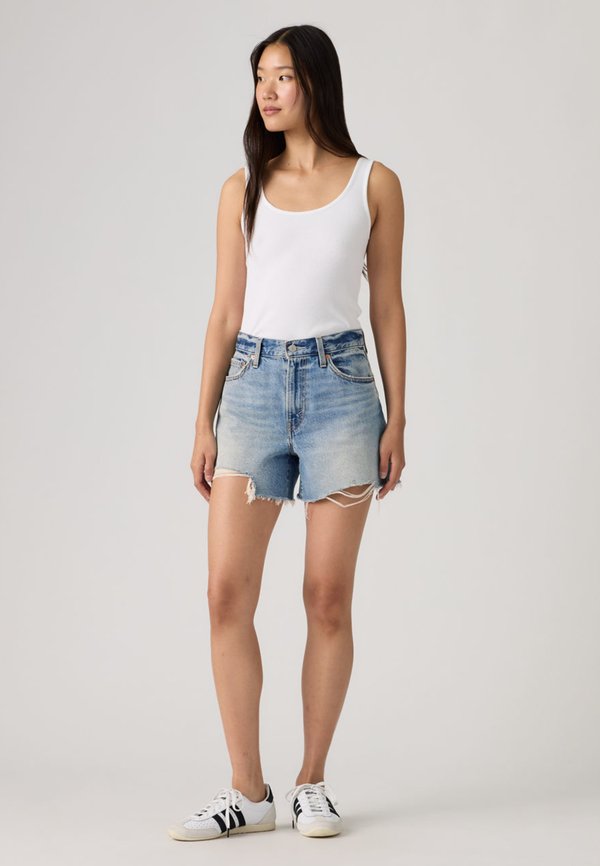 Levi's® RIBCAGE SHORT ZIP - Denim shorts - blow my mind