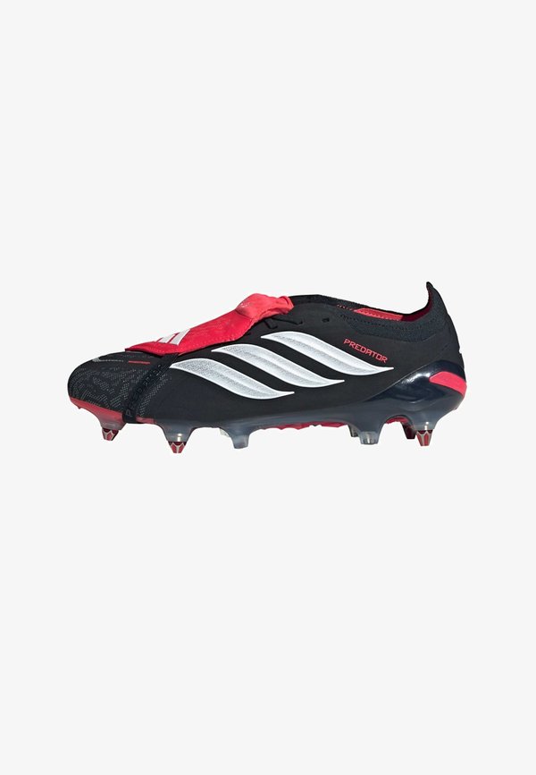 adidas Performance PREDATOR ELITE FT SG - Soft-ground football boots - core black   cloud white   lucid red