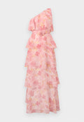 Vero Moda VMFELICIA RUFFLE ANKLE DRESS - Maxi dress - light pink