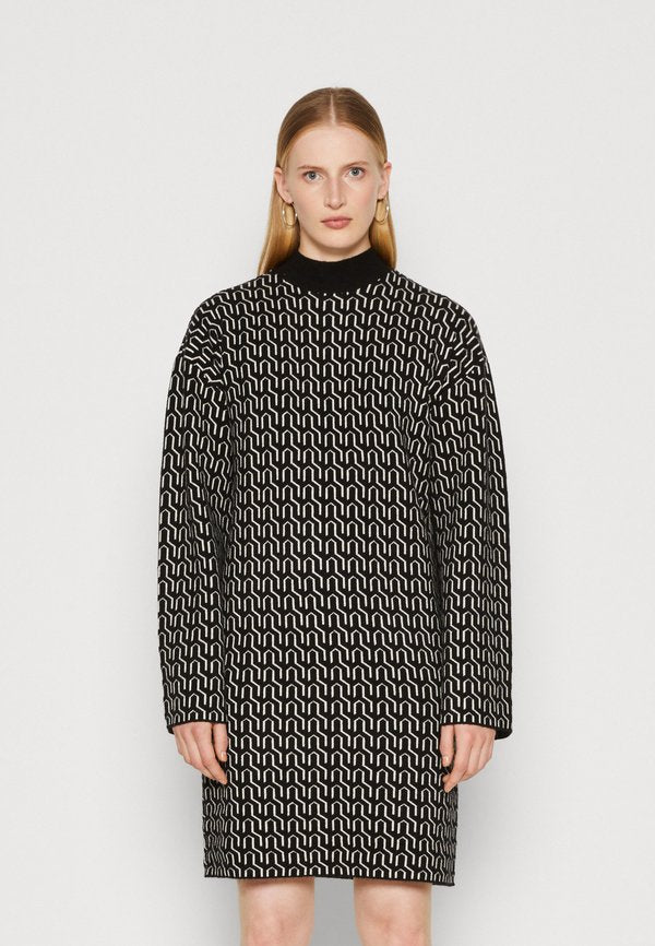 Vero Moda Tall VMGOLD ART SHORT HIGHNECK DRESS