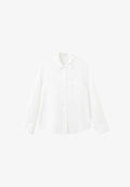 Mango ADULT - Button-down blouse - white