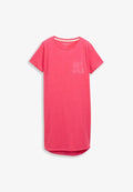 TOM TAILOR TOM TAILOR BODYWEAR NACHTHEMD AUS BAUMWOLL-MIX - Nightie - red-medium-solid