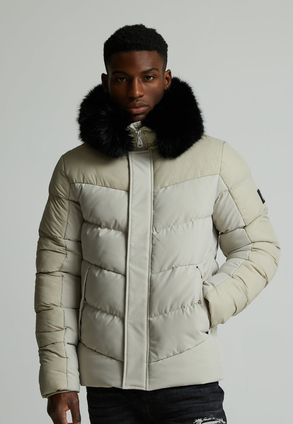 Alessandro Zavetti LAVANDA POLY PUFFER JACKET