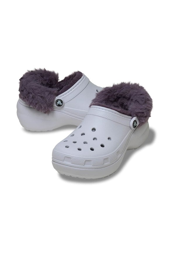Crocs PLATFM LINED FUZZ STRAP