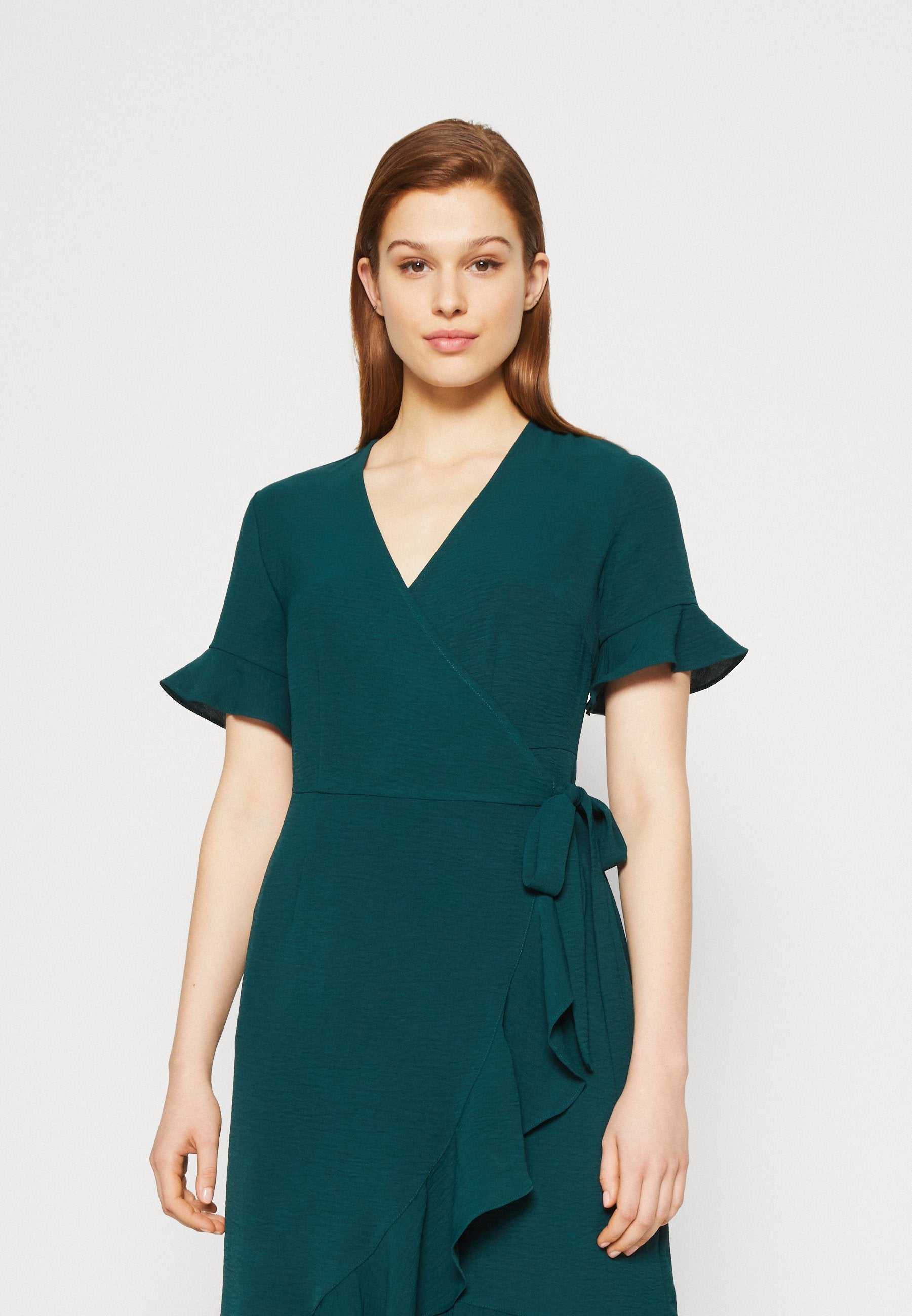 ONLMETTE WRAP FRILL DRESS Media 5