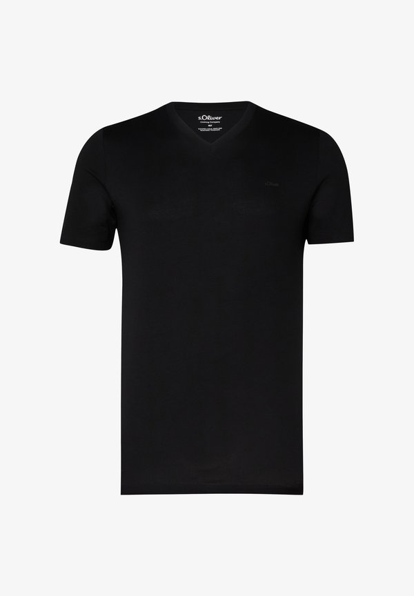 s.Oliver T-SHIRT - Basic T-shirt - schwarz