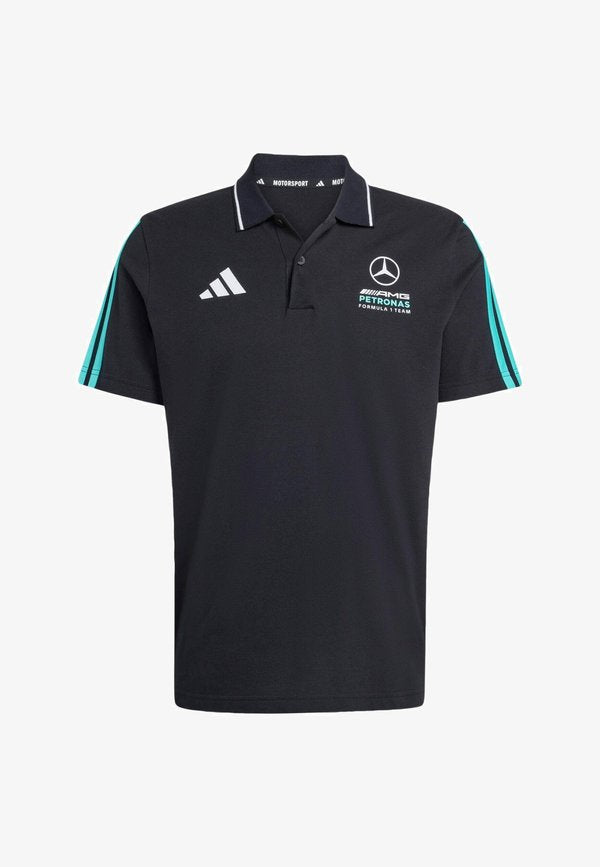 adidas Performance MERCEDES - AMG PETRONAS FORMULA 1 TEAM DNA   - Polo shirt - black   semi mint rush