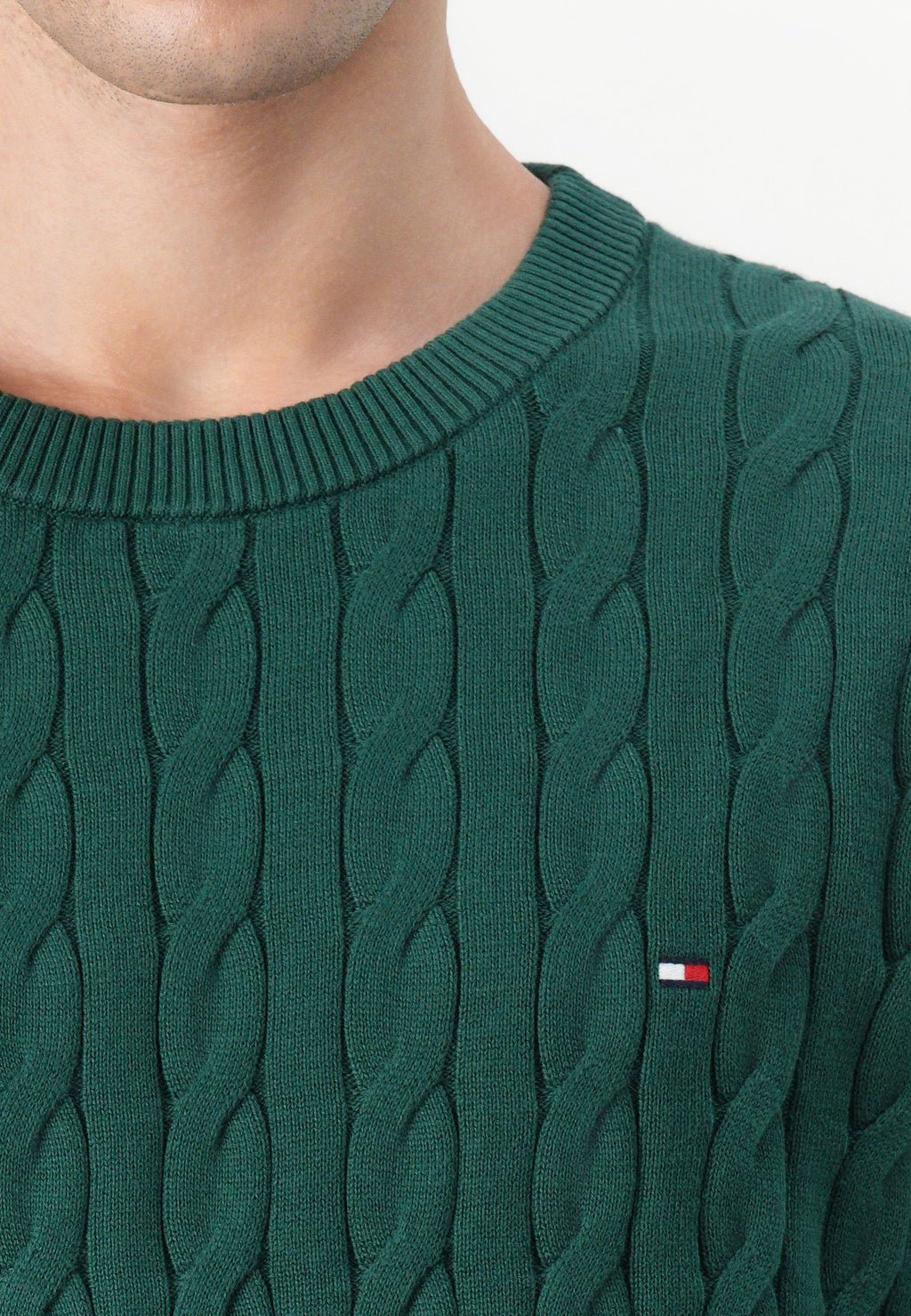 CLASSIC CABLE CREW NECK  ELEVATED ESSENTIALS Media 6