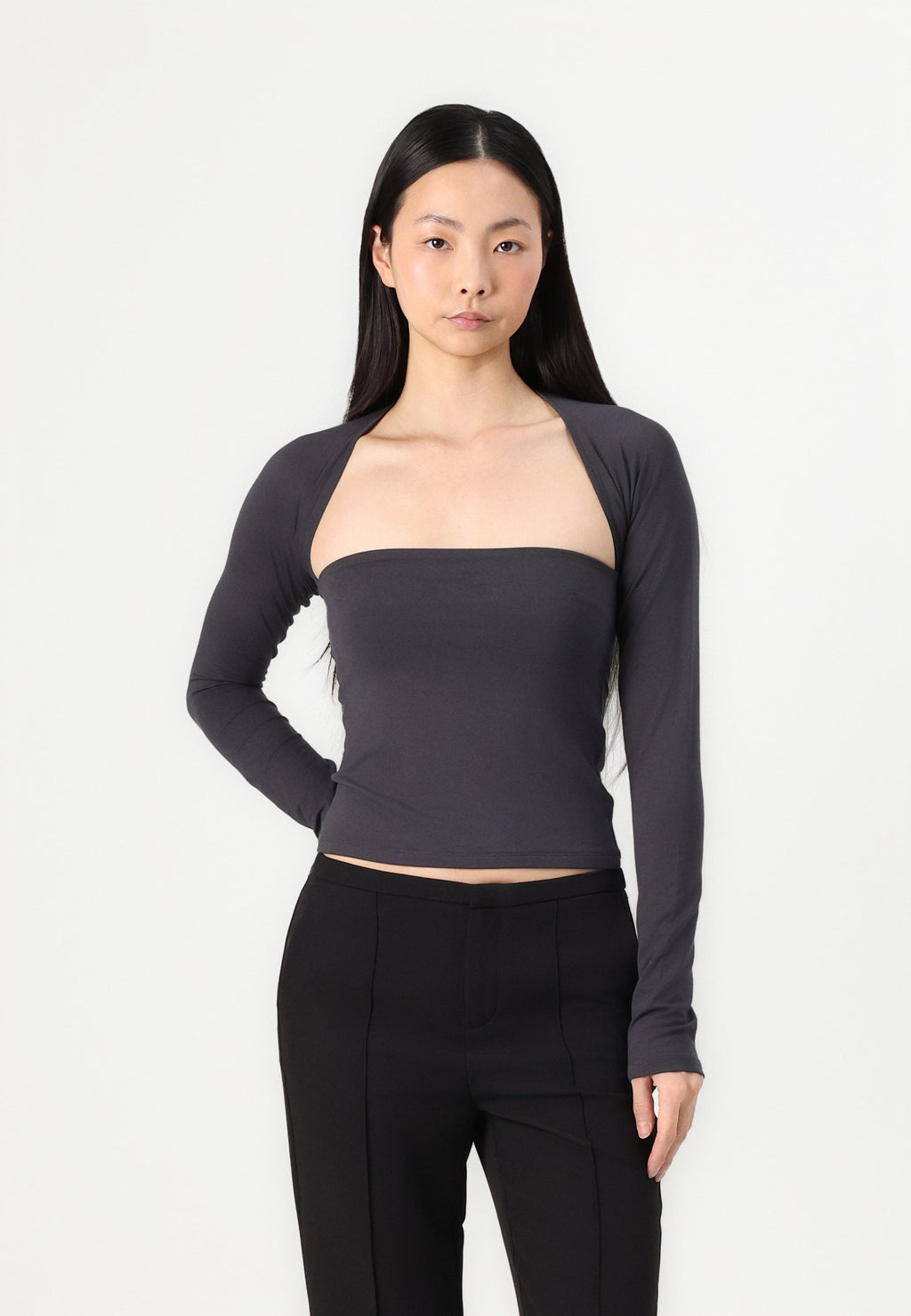 Gina Tricot SOFT TOUCH SQUARE TOP