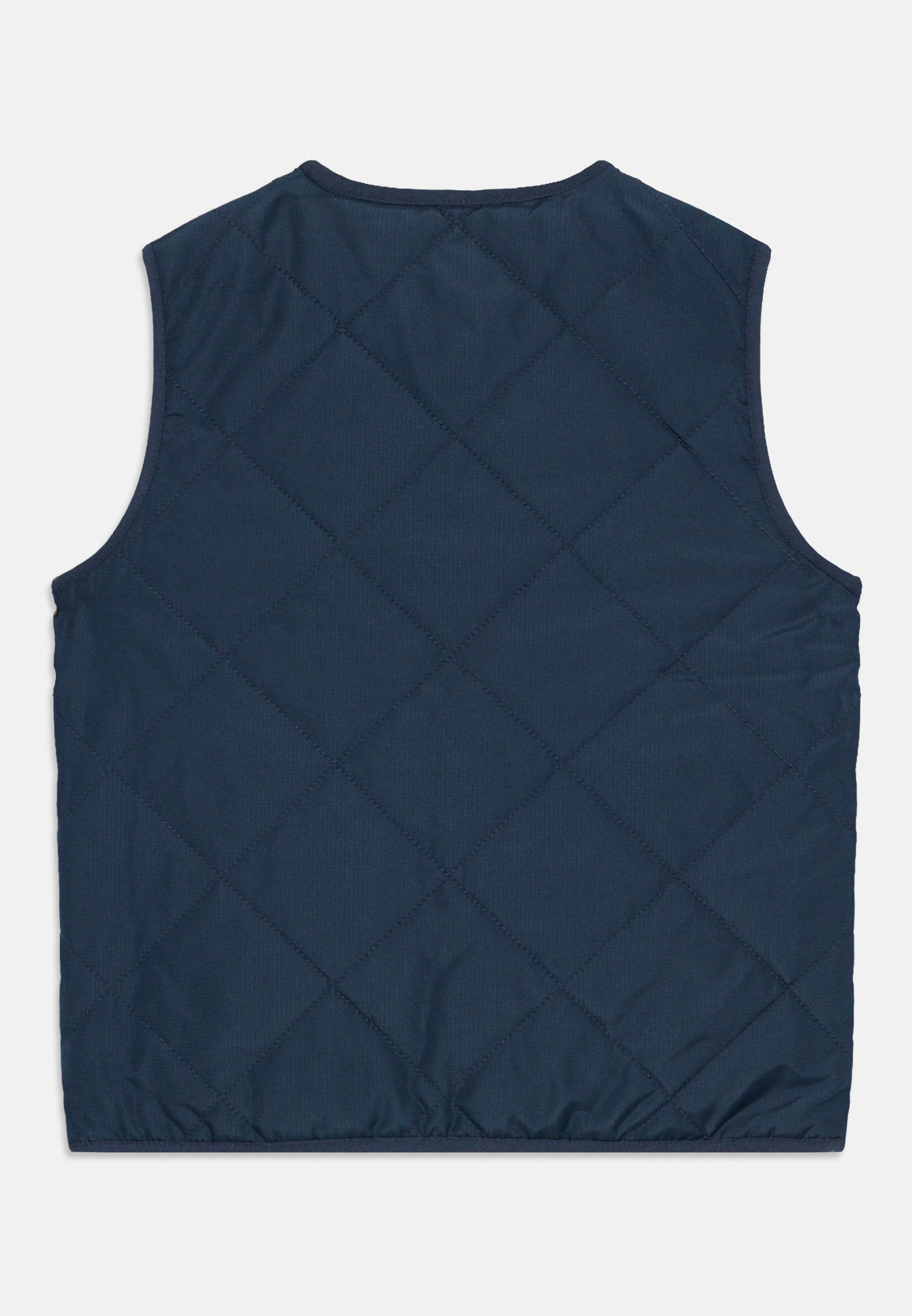 REVERSIBLE MIX QUILTED VEST Media 4