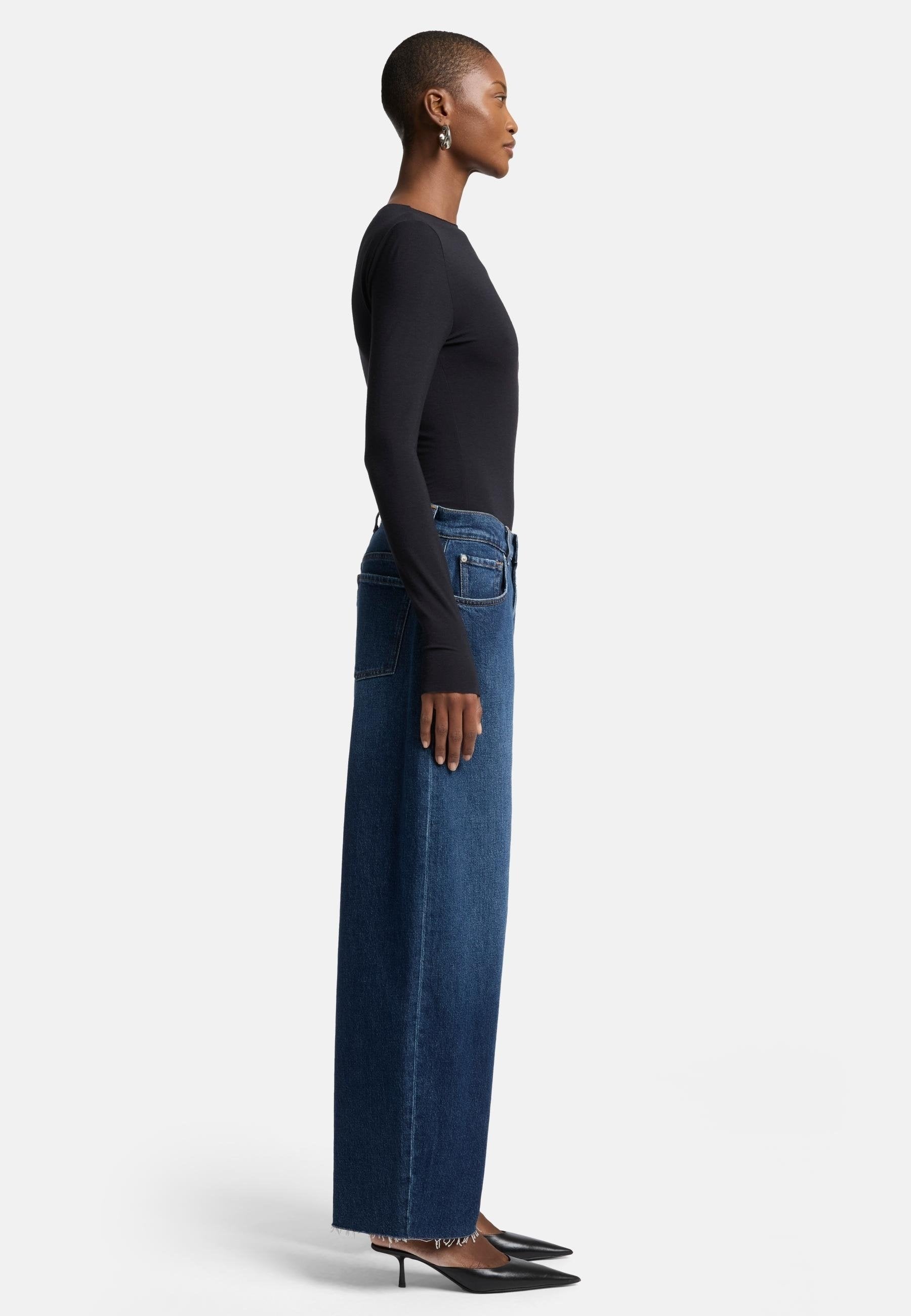7 for all mankind BONNIE CURVILINEAR