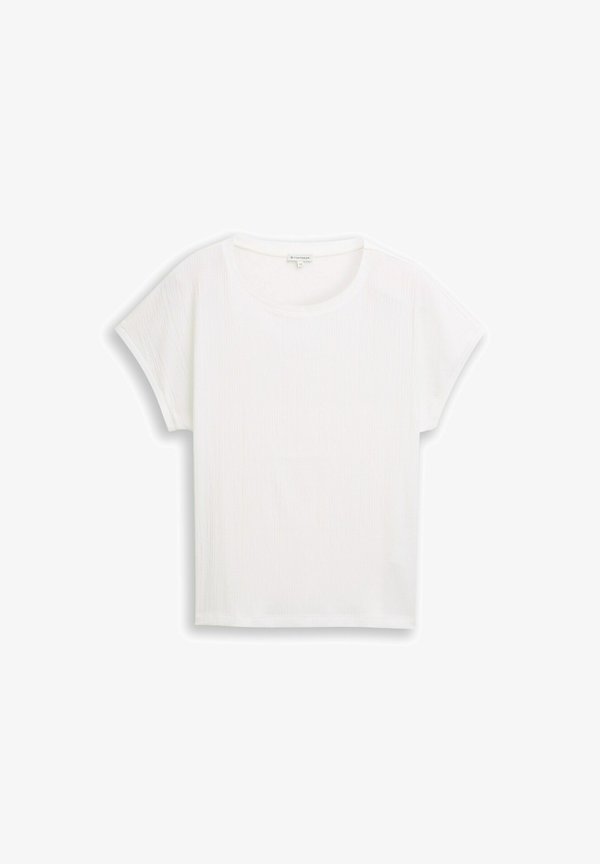 TOM TAILOR Basic T-shirt - whisper white