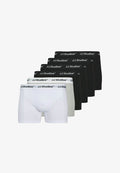 Jack & Jones 6 PACK - Trunks - schwarz weiß grau