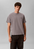 Calvin Klein Jeans CALVIN KLEIN JEANS RELAXED EMBOSSED LOGO T-SHIRT - Basic T-shirt - convoy