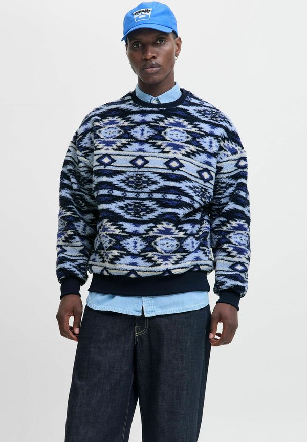 Jack & Jones Fleece sweat Fleece sweat - Fleece jumper - sky captain