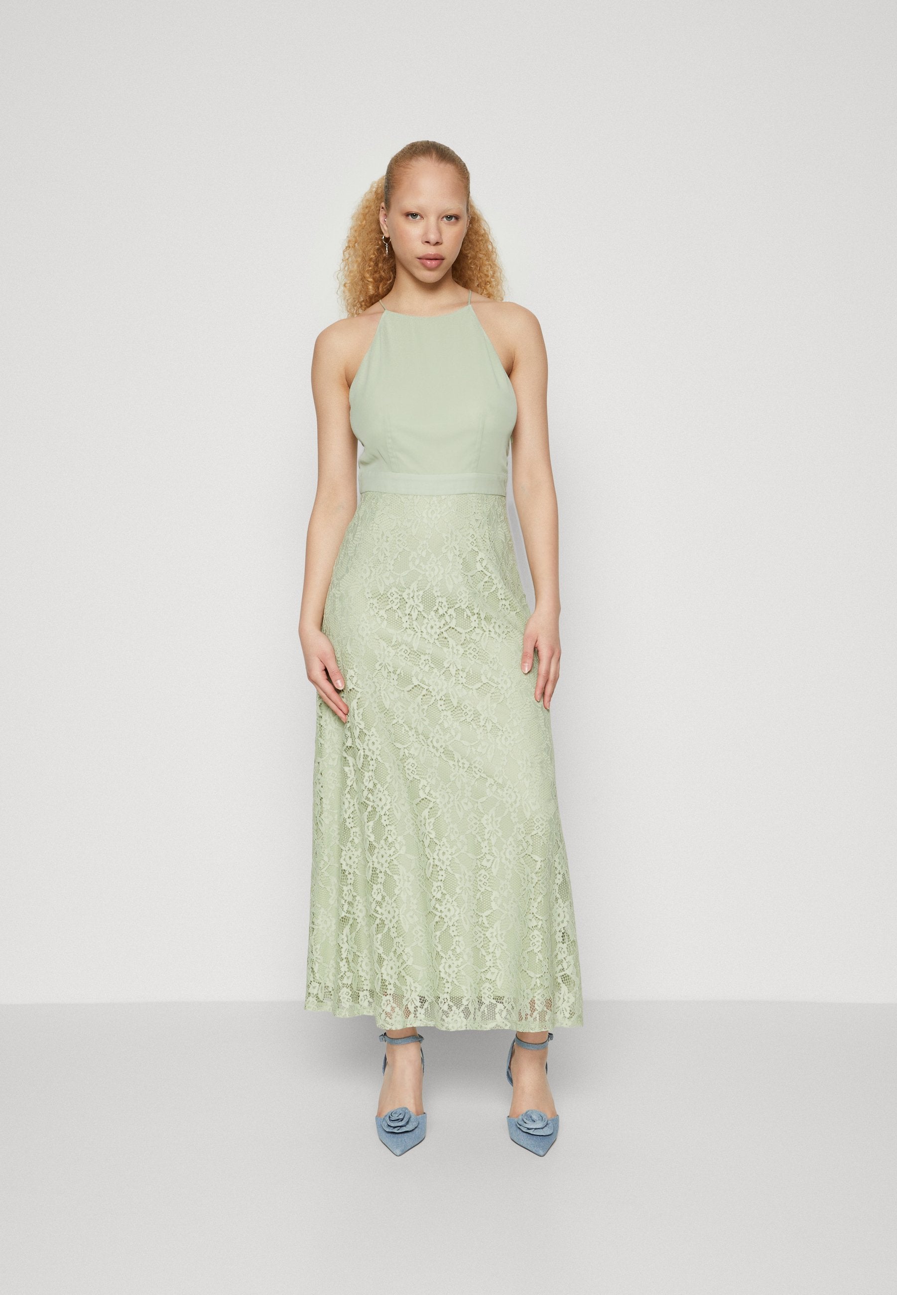 VILA VILORA HALTERNECK DRESS