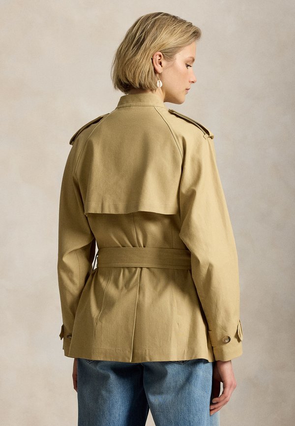 Polo Ralph Lauren BELTED HEMP-BLEND UTILITY JACKET