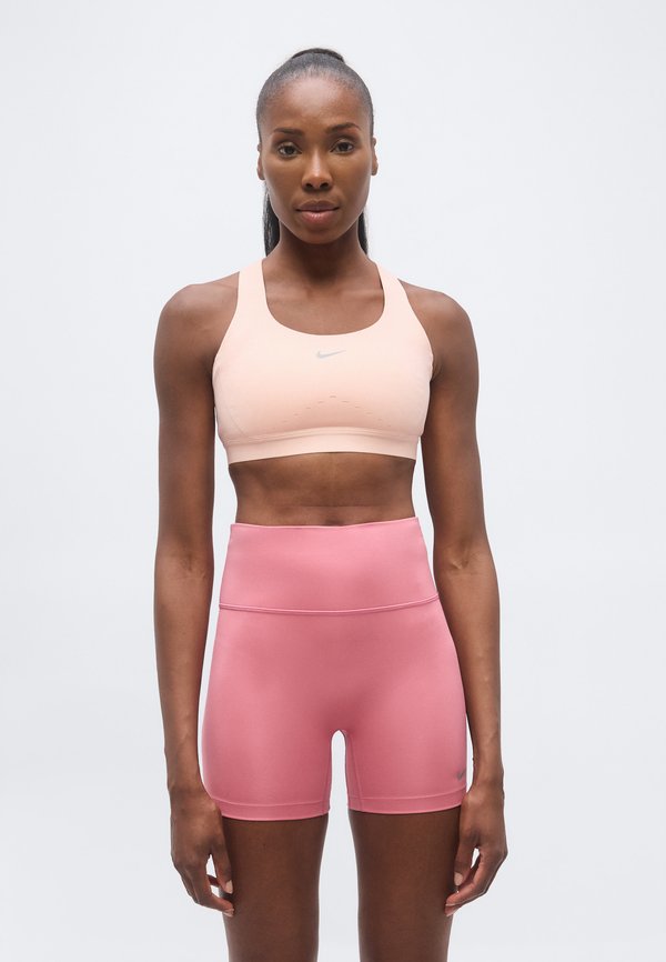 Nike Performance SWIFT BRA - High support sports bra - arctic orange