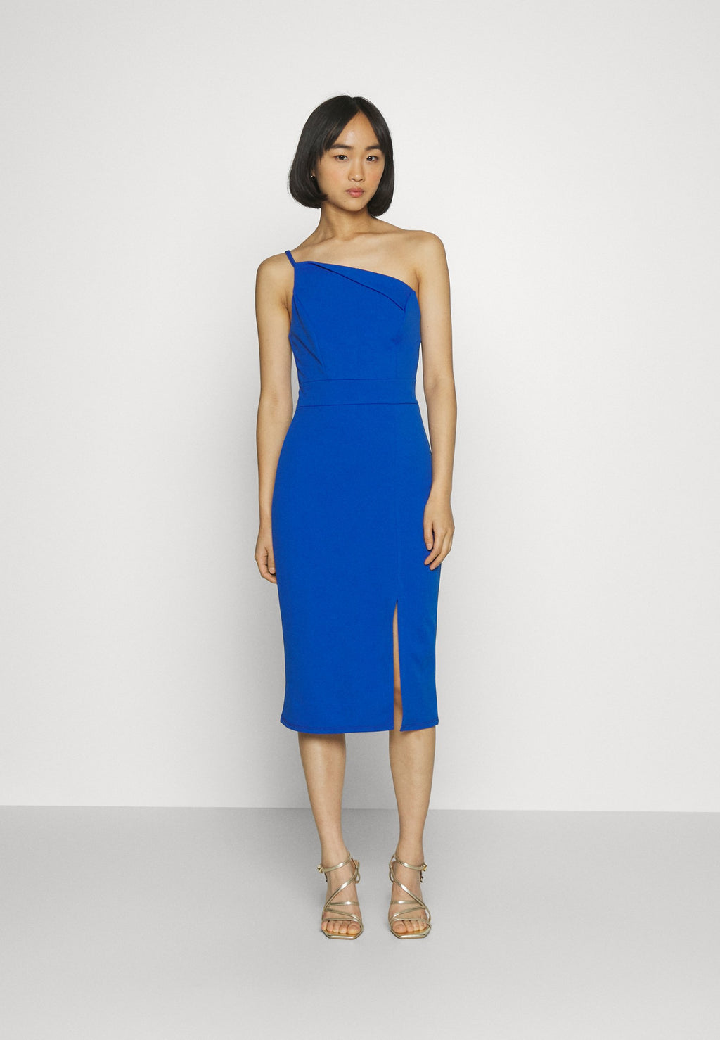 WAL G PETITE HARLEY FOLD MIDI