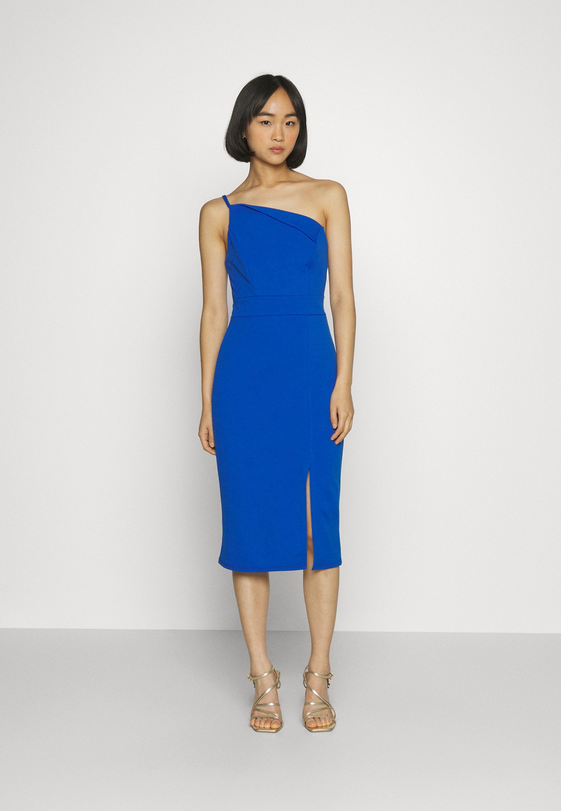 WAL G PETITE HARLEY FOLD MIDI