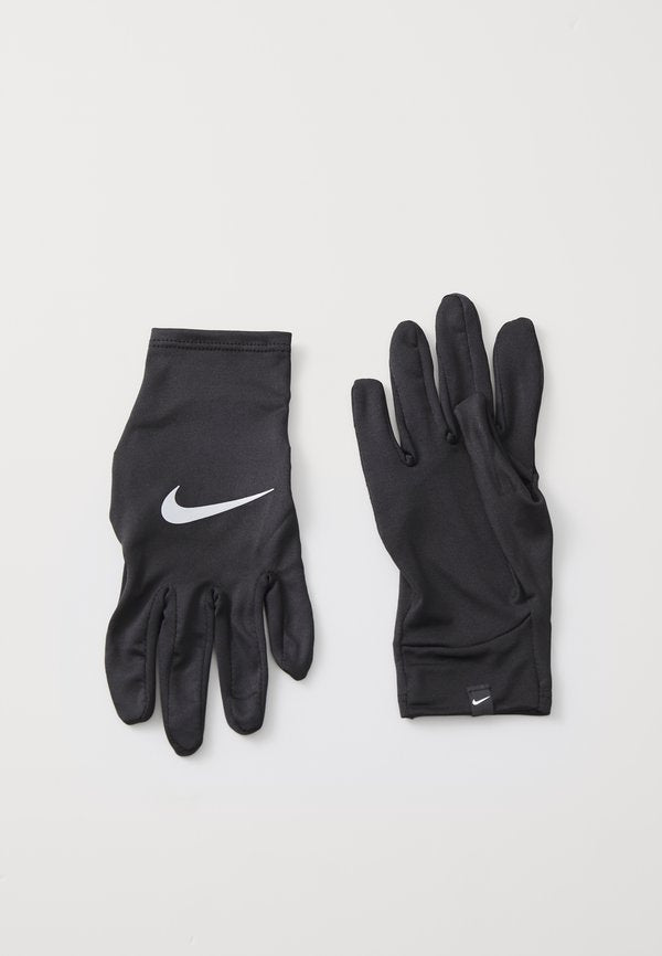 Nike Performance PACER LINER UNISEX - Gloves - black/silver
