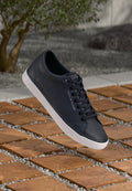 Tommy Hilfiger LOGO TRAINERS WITH LEATHER