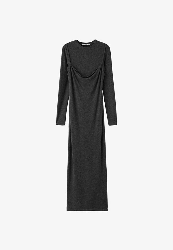Mango Jumper dress - grey