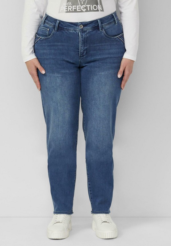 s.Oliver Slim fit jeans - blau