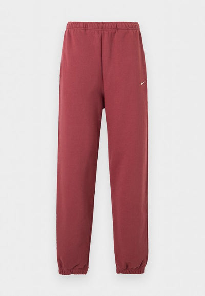 Nike Sportswear W NK STDO FLC MW HR OS CFF PNT - Tracksuit bottoms - pink smoke/sail