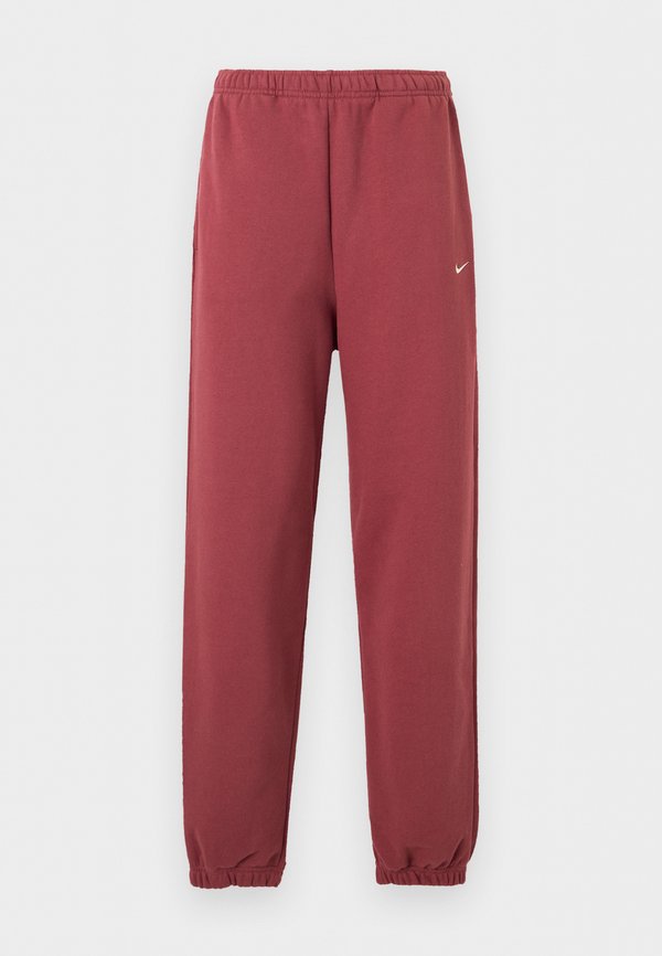 Nike Sportswear W NK STDO FLC MW HR OS CFF PNT - Tracksuit bottoms - pink smoke/sail