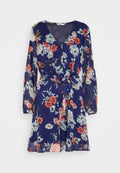 ONLSAGA V NECK BUTTON DRESS Media 1