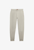 Superdry & Co ESSENTIAL LOGO HALF BRUSHED JOGGERS - Tracksuit bottoms - light stone beige