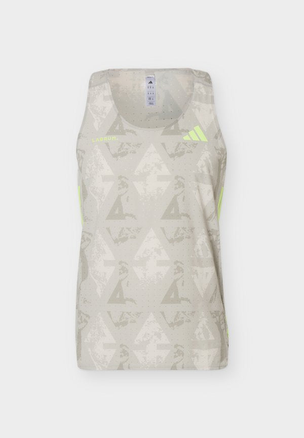 adidas Performance LABRUM SINGL M - Top - sesame/solar yellow