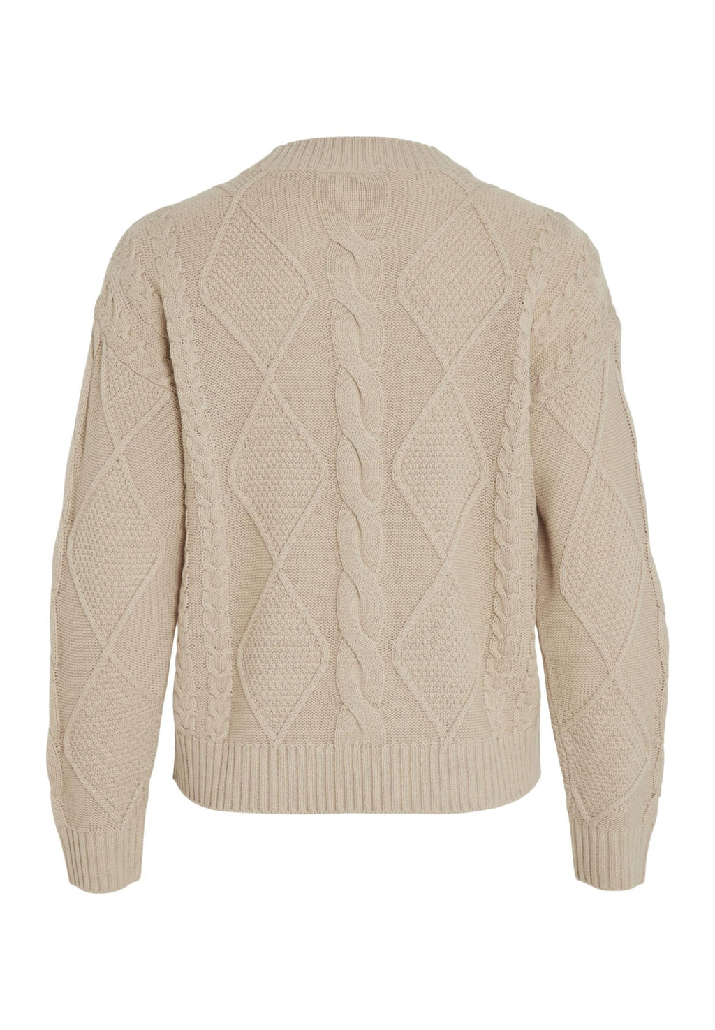 VILA VILOU O-NECK CABLE - NOOS