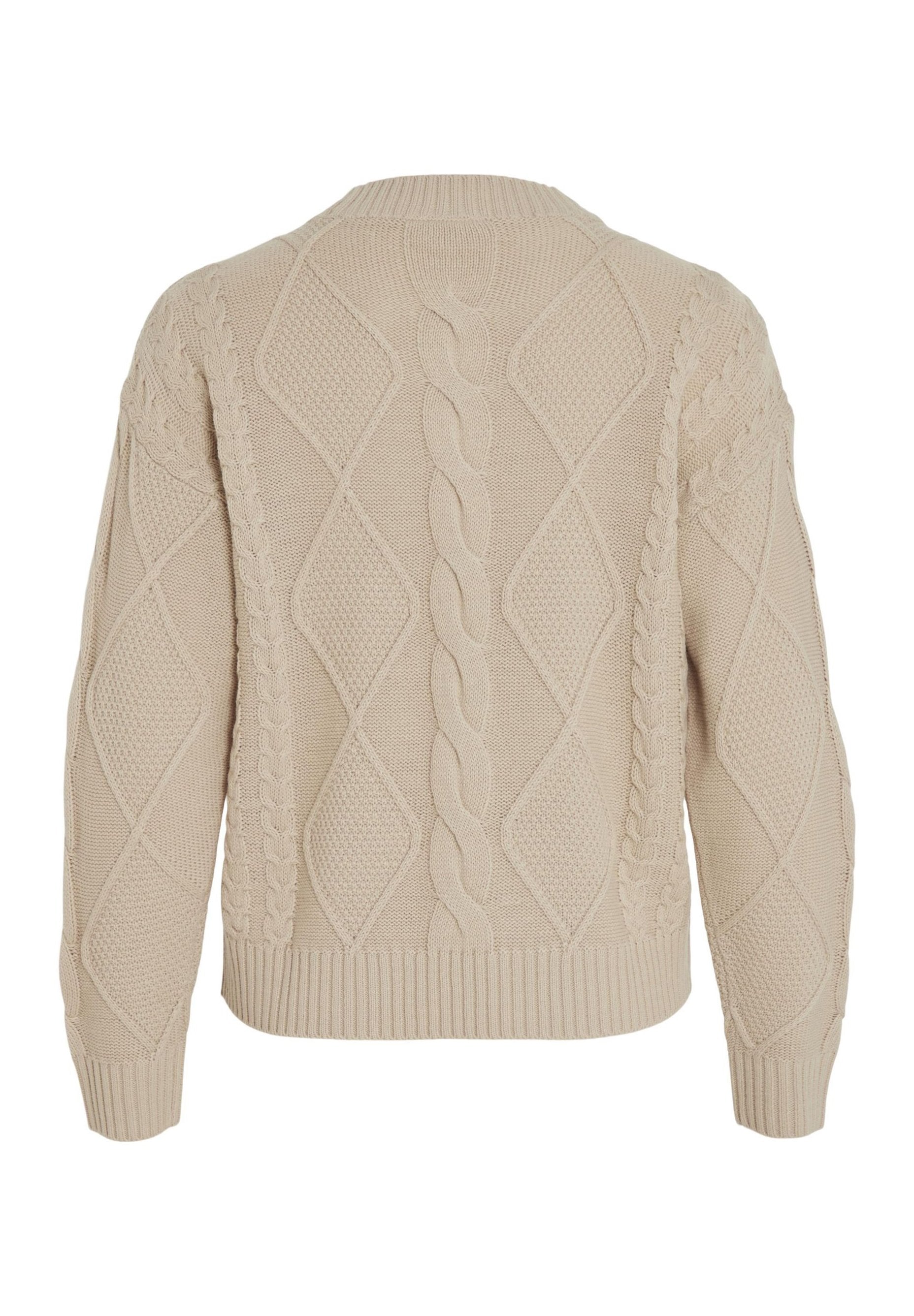 VILA VILOU O-NECK CABLE - NOOS