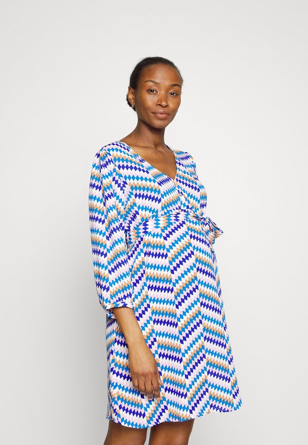 ONLY MATERNITY OLMSTELLA LIFE V-NECK DRESS