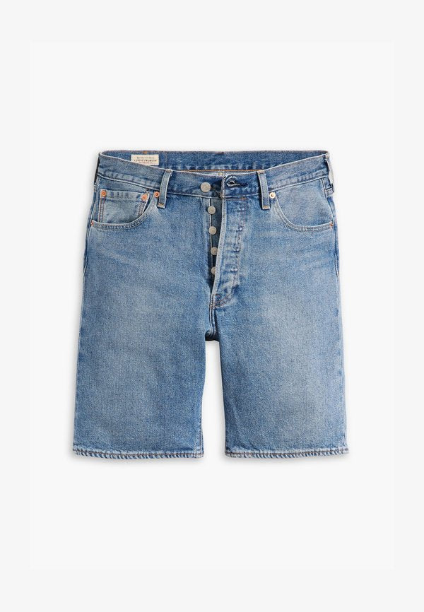 Levi's® 501® ORIGINAL SHORT - Denim shorts - blue denim
