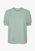 Vero Moda AWKERRY - Basic T-shirt - silt green