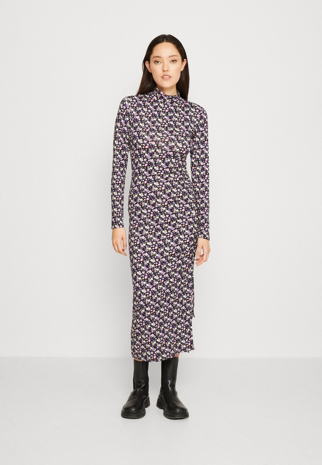 Pieces PCNALA HIGH NECK DRESS
