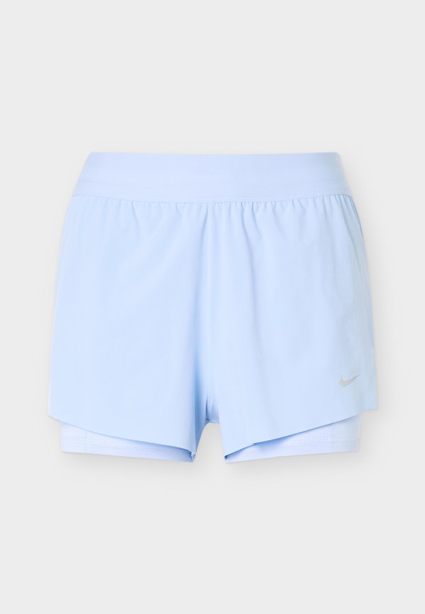 Nike Performance SWIFT - 2-in-1 shorts - aluminum/gridiron
