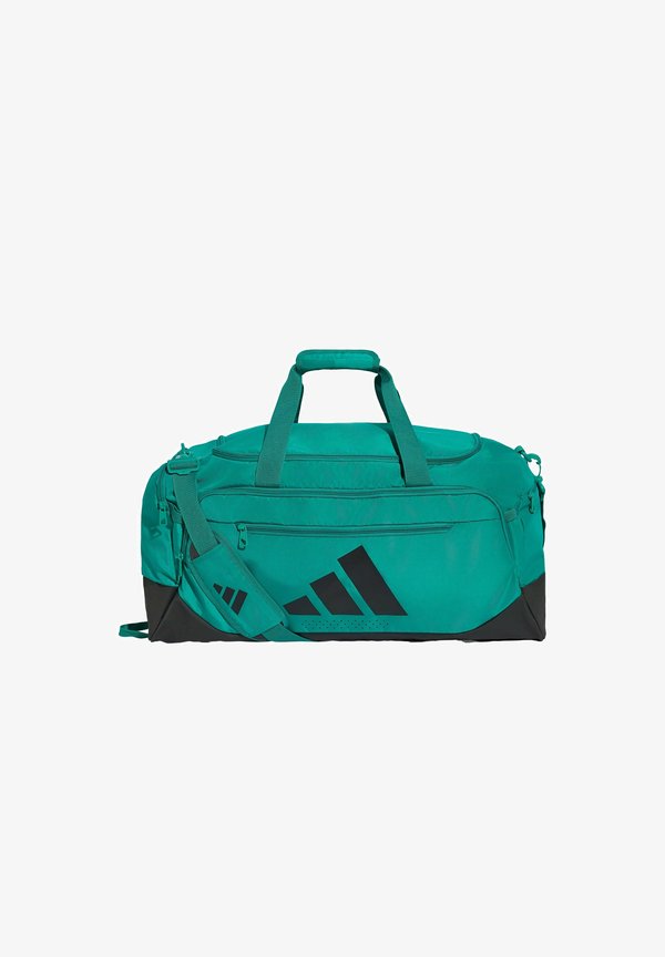 adidas Performance TRAINING DEFENDER DUFFLE BAG MEDIUM UNISEX - Sports bag - equipment green   black