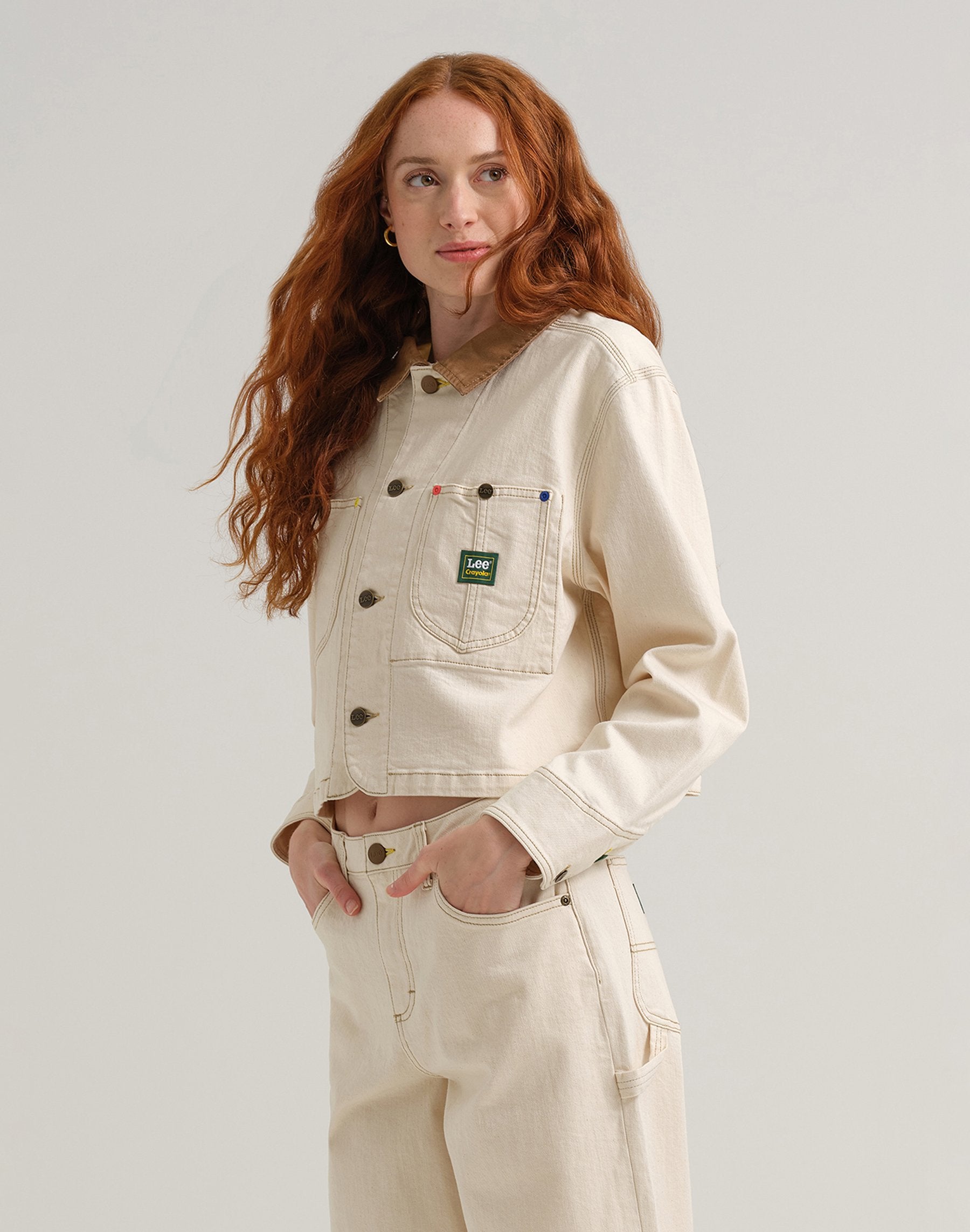 Lee LEE x CRAYOLA CROPPED CHORE JACKET