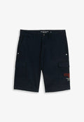 TOM TAILOR TOM TAILOR HOSEN & CHINO REGULAR FIT CARGO SHORTS MIT STRETCH - Shorts - sky captain blue