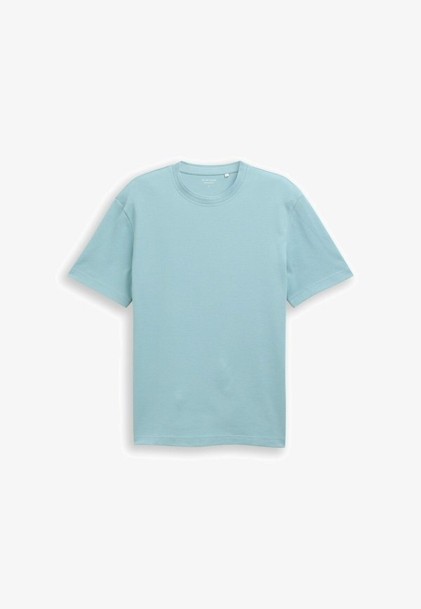 TOM TAILOR MIT WAFFELSTRUKTUR - Basic T-shirt - tourmaline