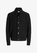 Jack & Jones Knitted Plain Knitted - Cardigan - black