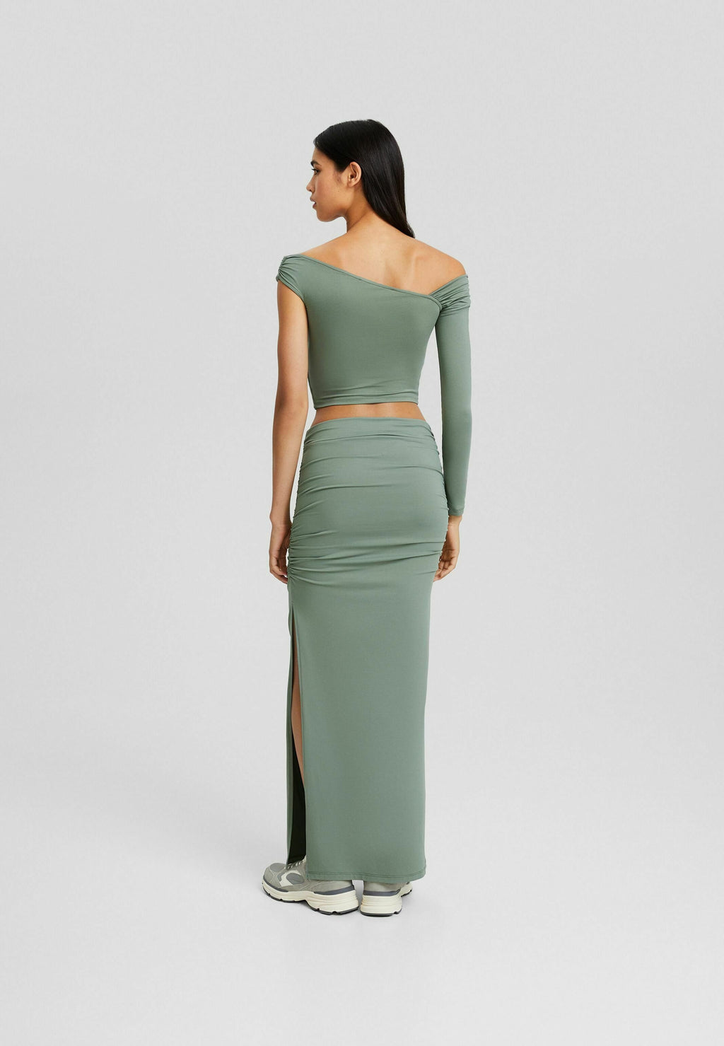Bershka ASYMMETRIC GATHERED