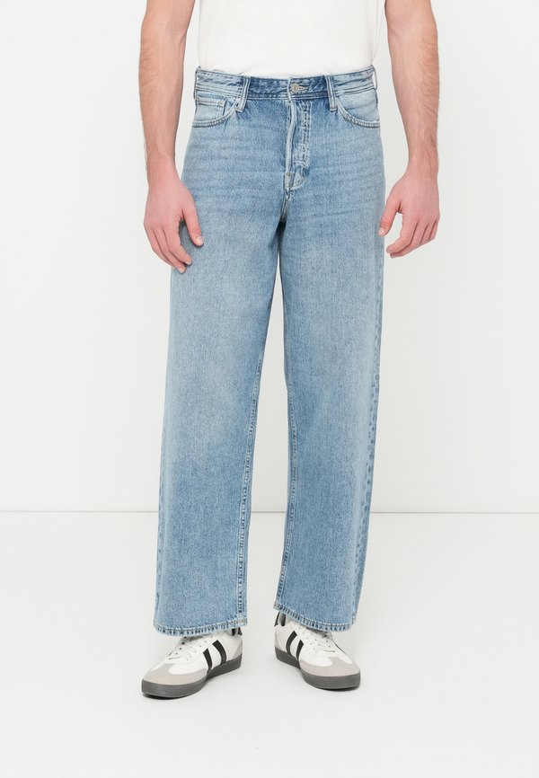 Jack & Jones Wide fit JJIDAVE JJORIGINAL NS 200 SN - Straight leg jeans - blue denim