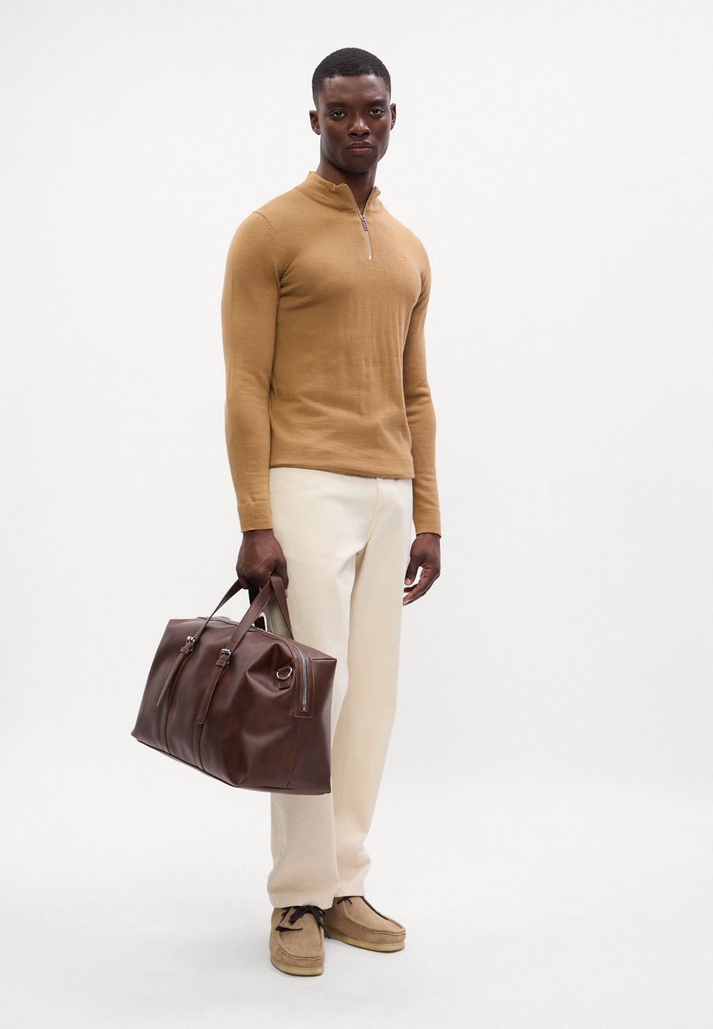 HALF ZIP MOCK NECK Media 6