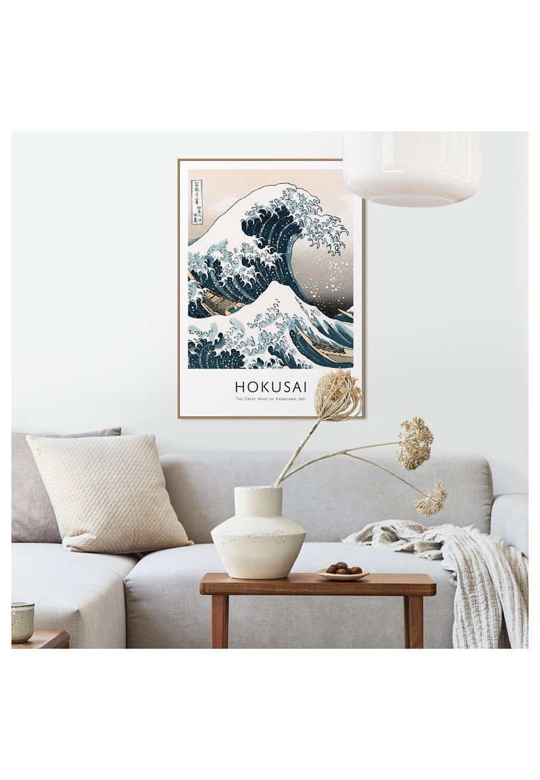Orange Wallz HOKUSAI