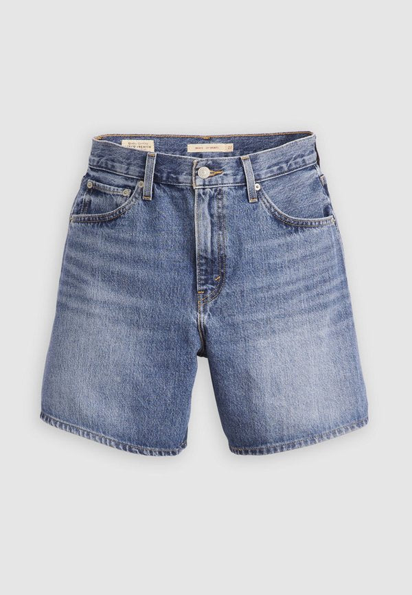 Levi's® HIGH BAGGY SHORT - Denim shorts - worn memory